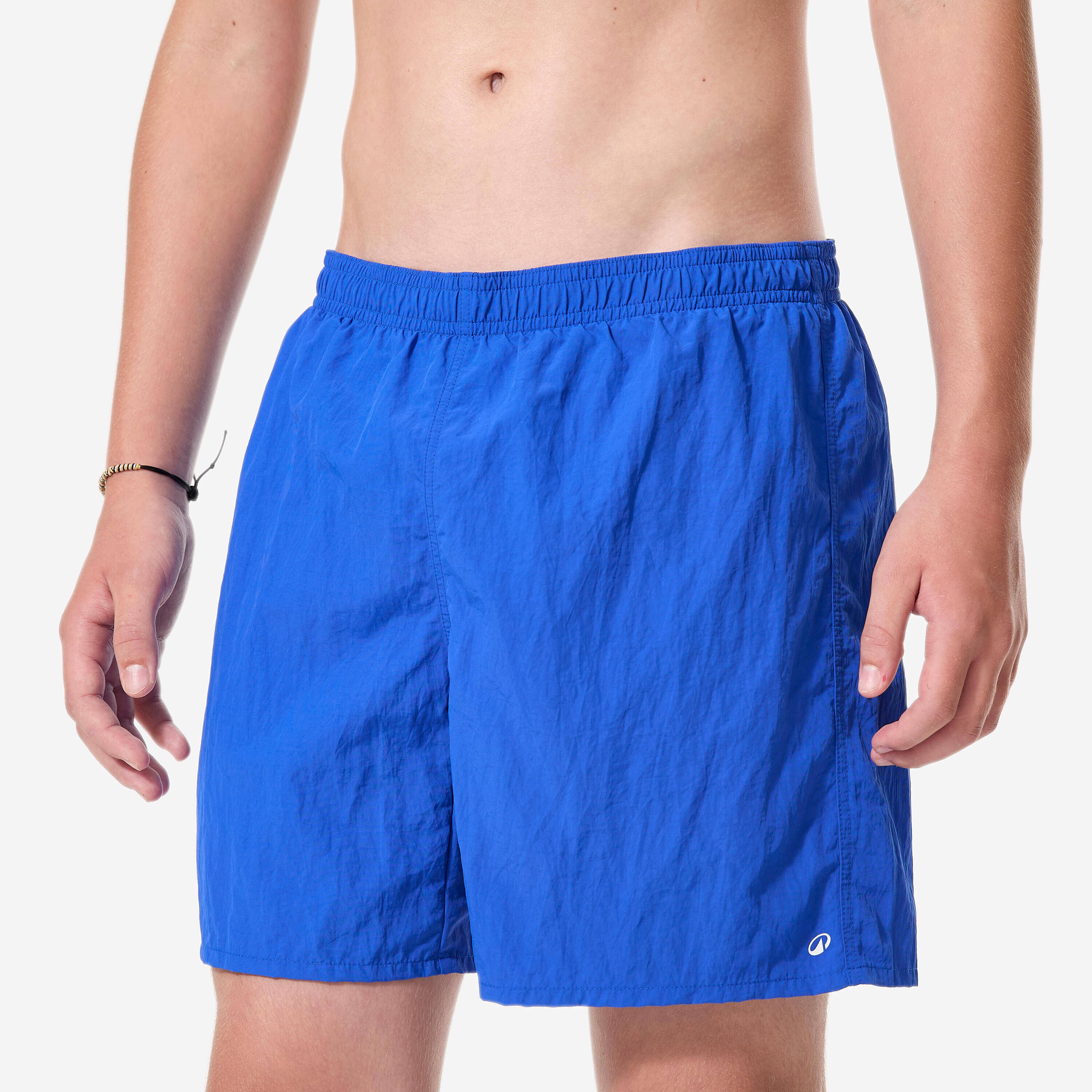 Teen boys’ swim shorts, Swimshort indigo -  1