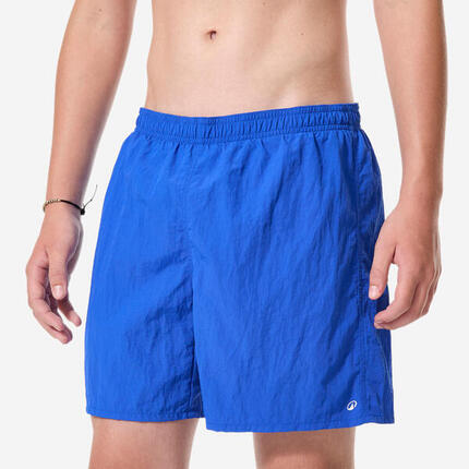 Short de bain Garçon ado, Swimshort kaki