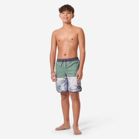 Шорти дитячі 500 Photopalm для серфінгу хакі