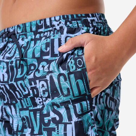 Шорти дитячі 100 Typestree для серфінгу сині