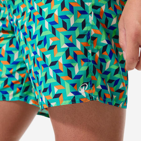 Шорти дитячі 100 Geokani для серфінгу зелені