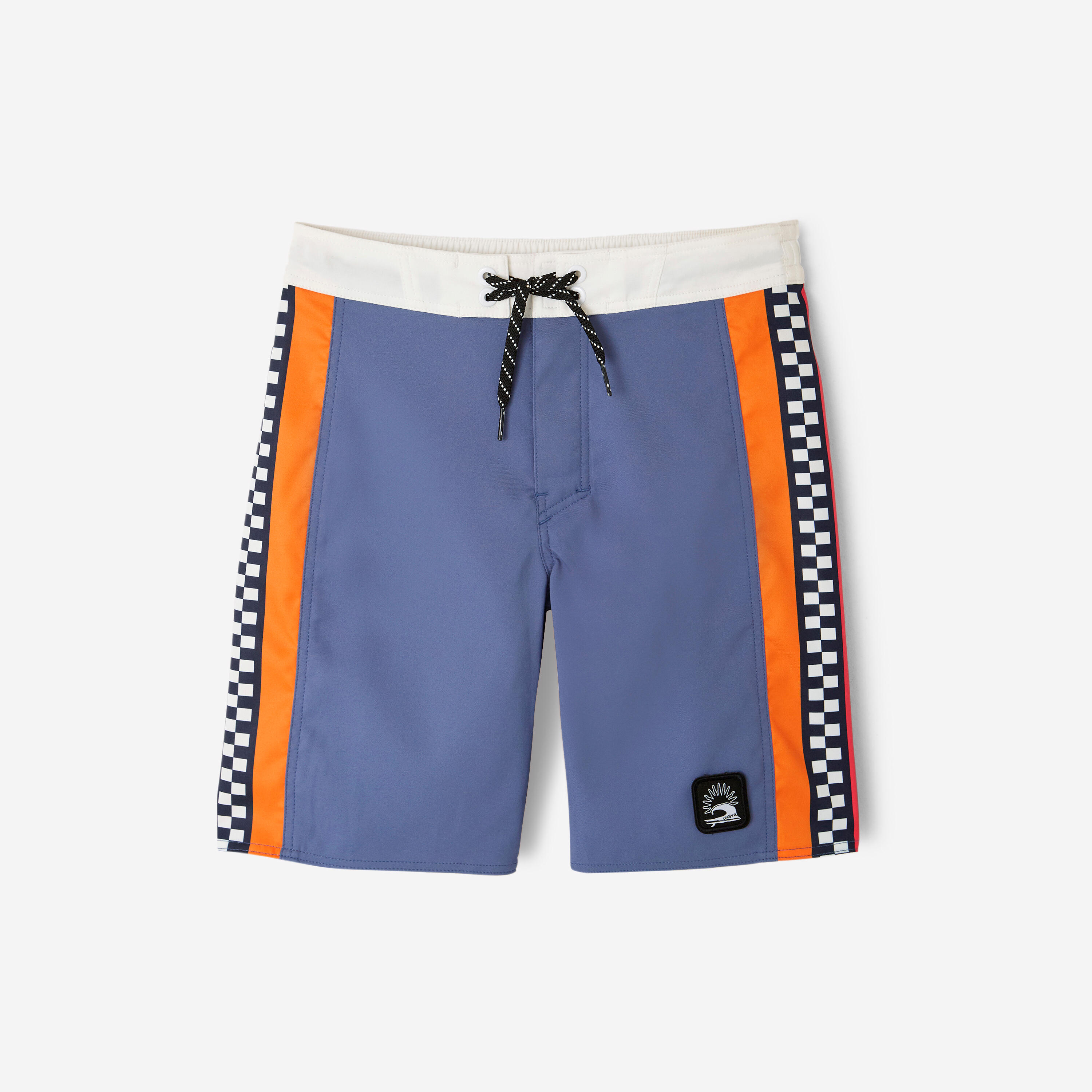Bermudas Surf 900 Checklines Niños Azul 9/11
