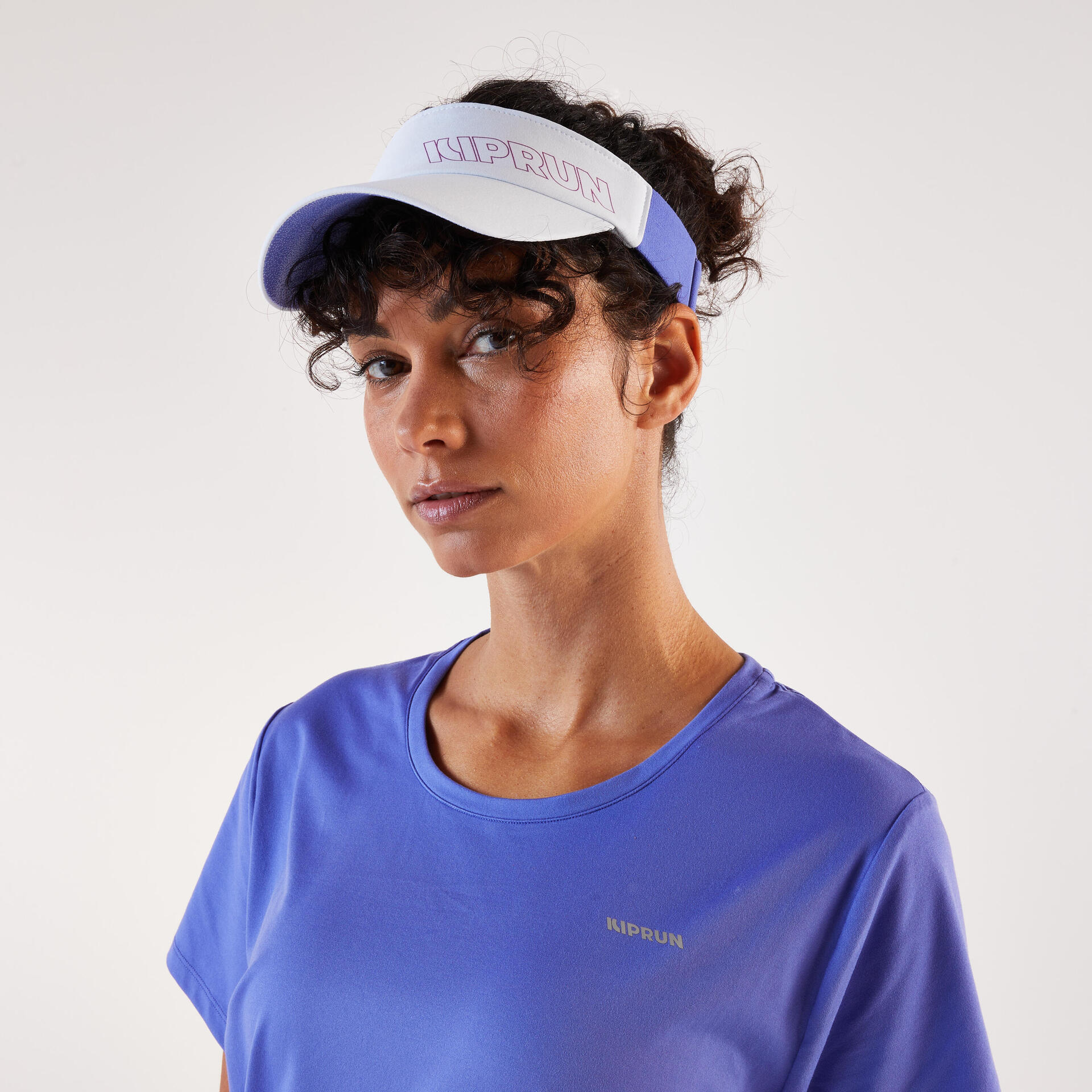 Adult Visor KIPRUN V2 blue