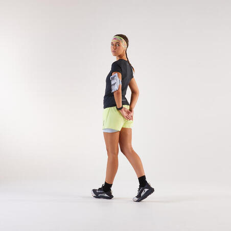 Пов'язка на голову Kiprun V2 для бігу жовта