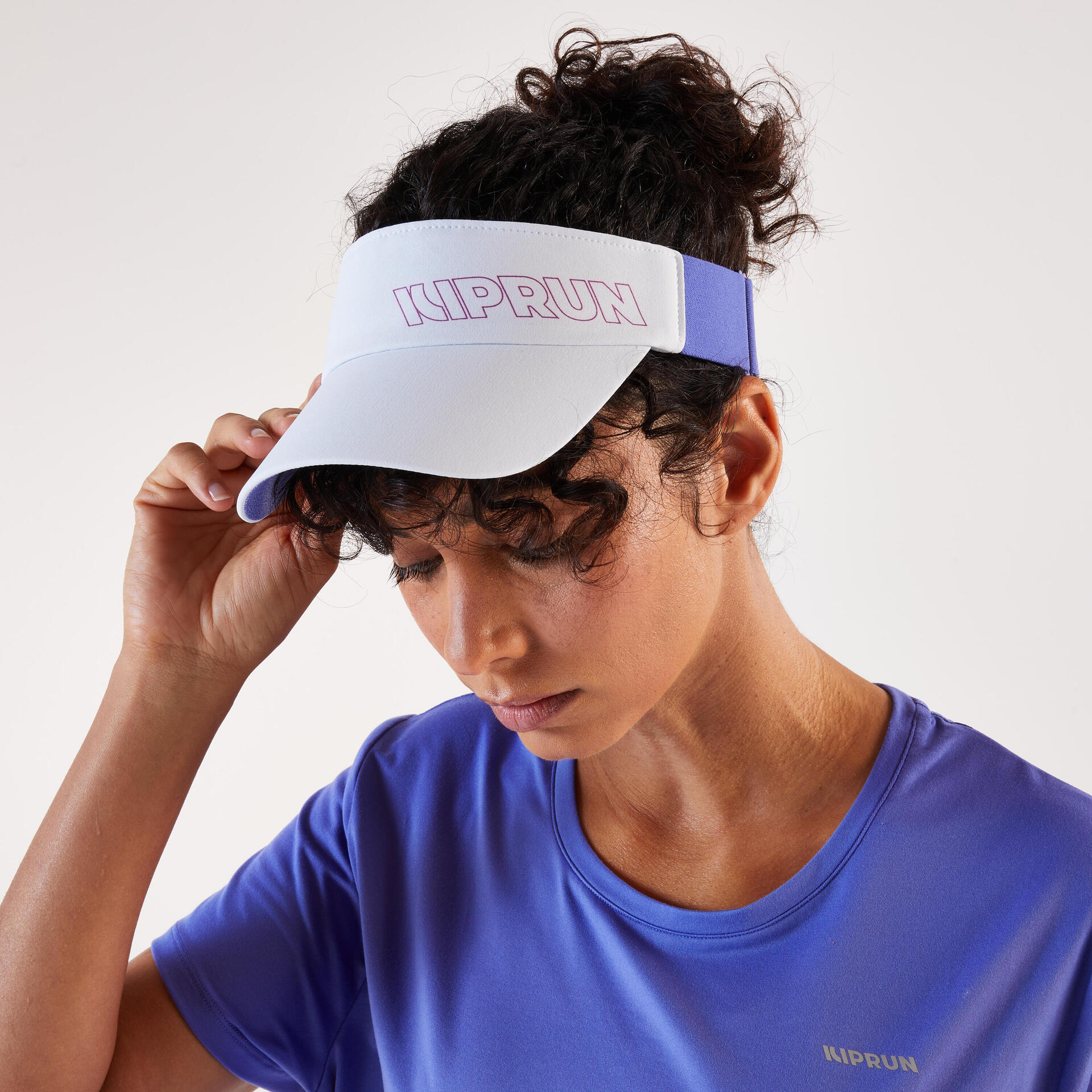 Adult Visor KIPRUN V2 blue