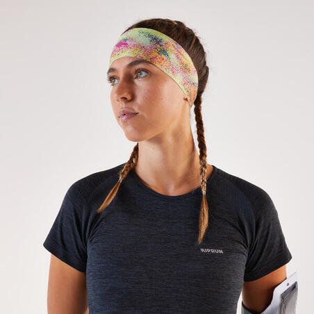 Пов'язка на голову Kiprun V2 для бігу жовта