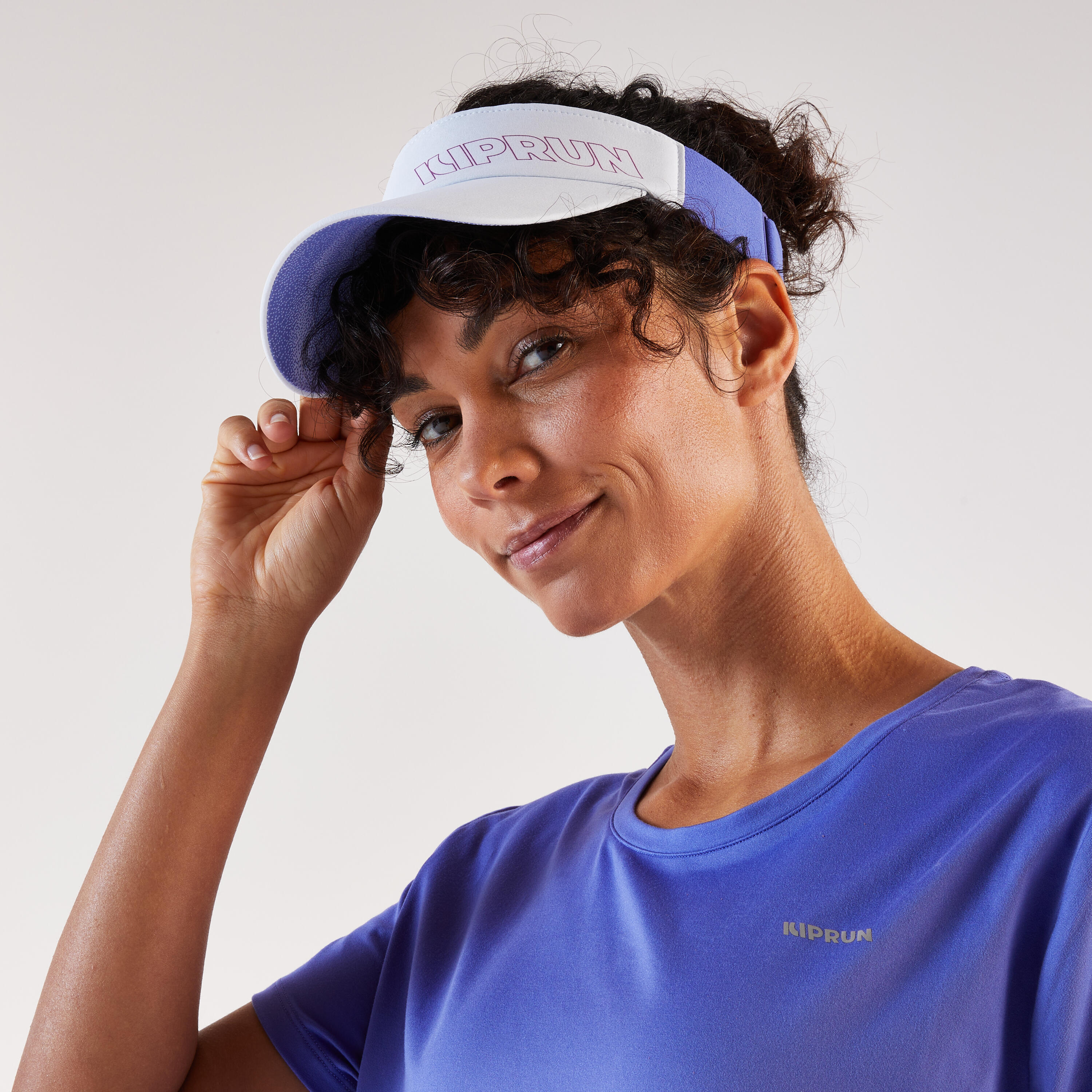 Adult Visor KIPRUN V2 blue