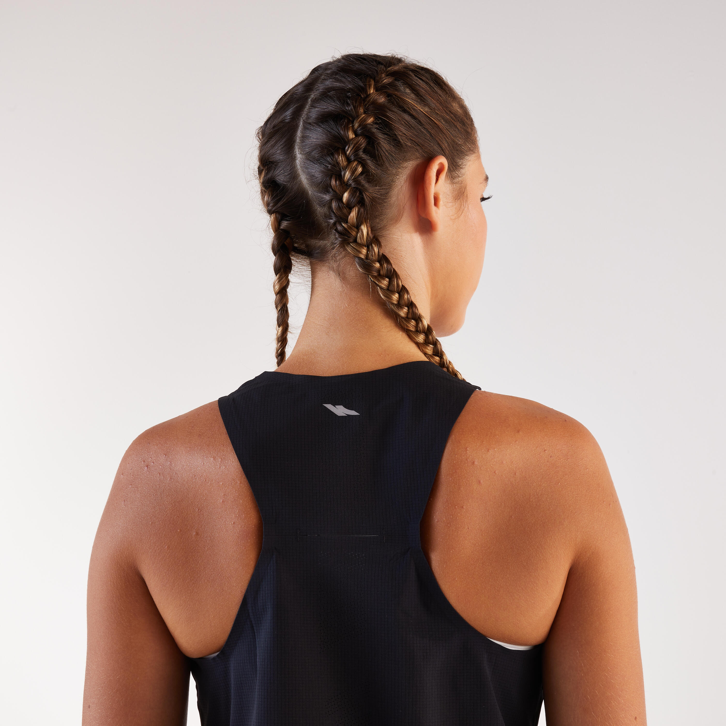 Canotta running donna RUN LIGHT 900 nera 5/8