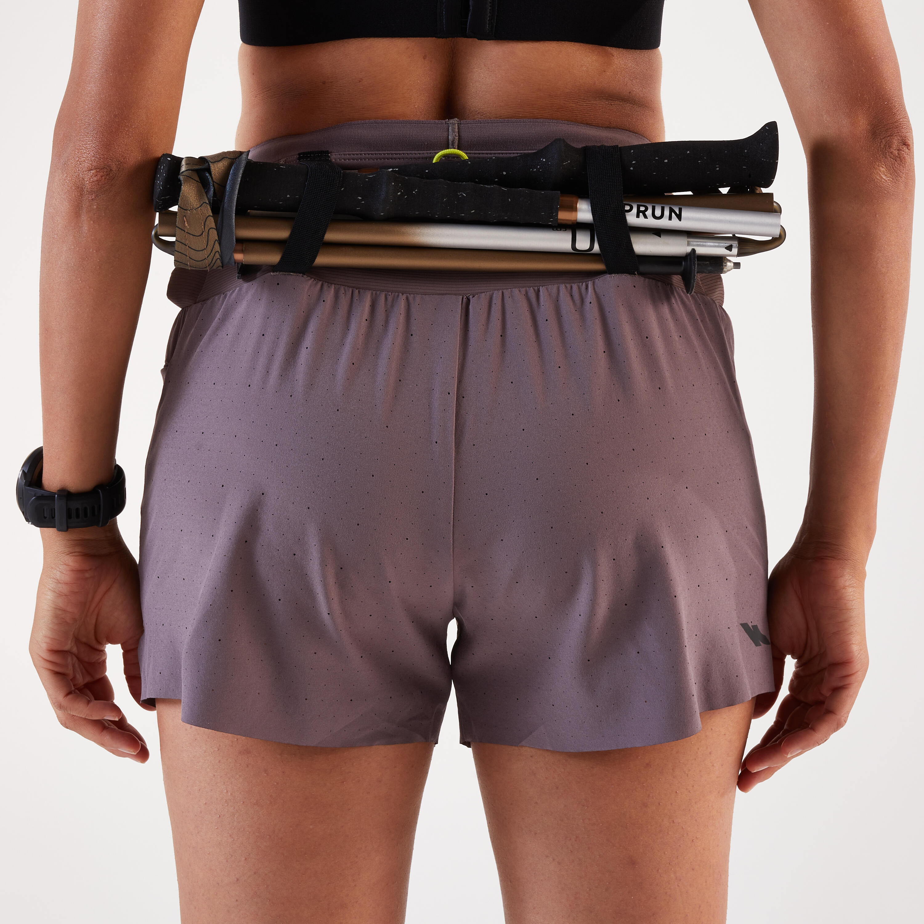 Short running & trail longue distance Femme, Kiprun Run 900 marron 2/17