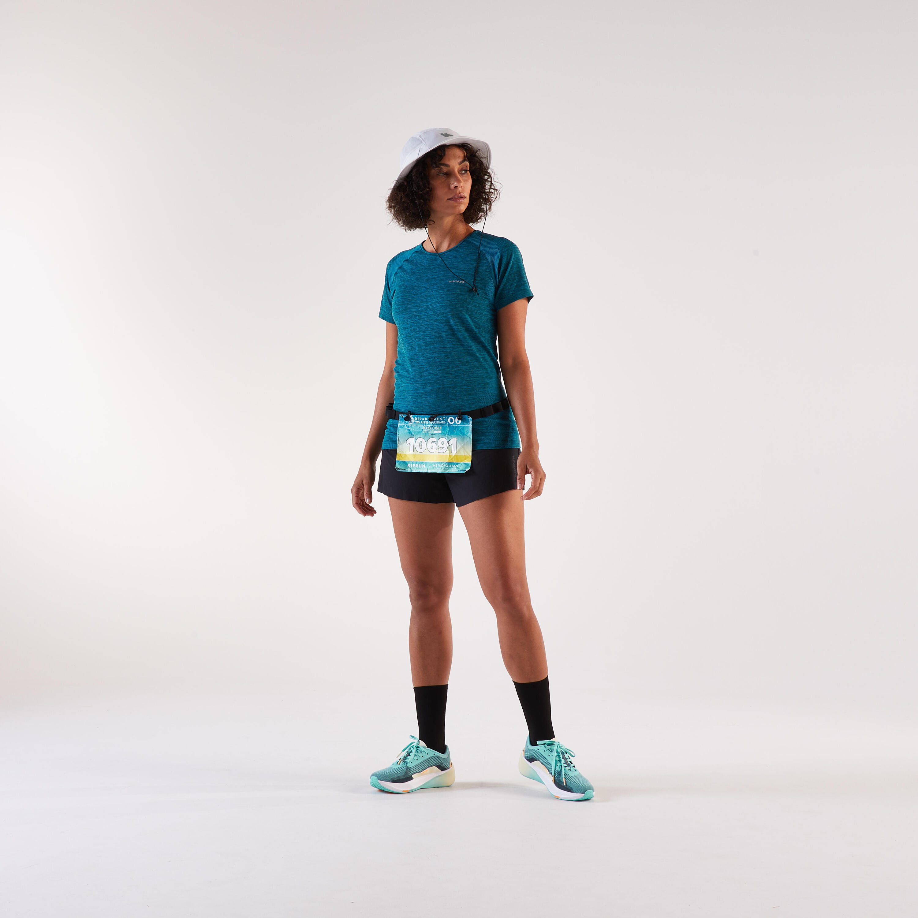 Ceinture porte dossard pour la course à pied 3/6