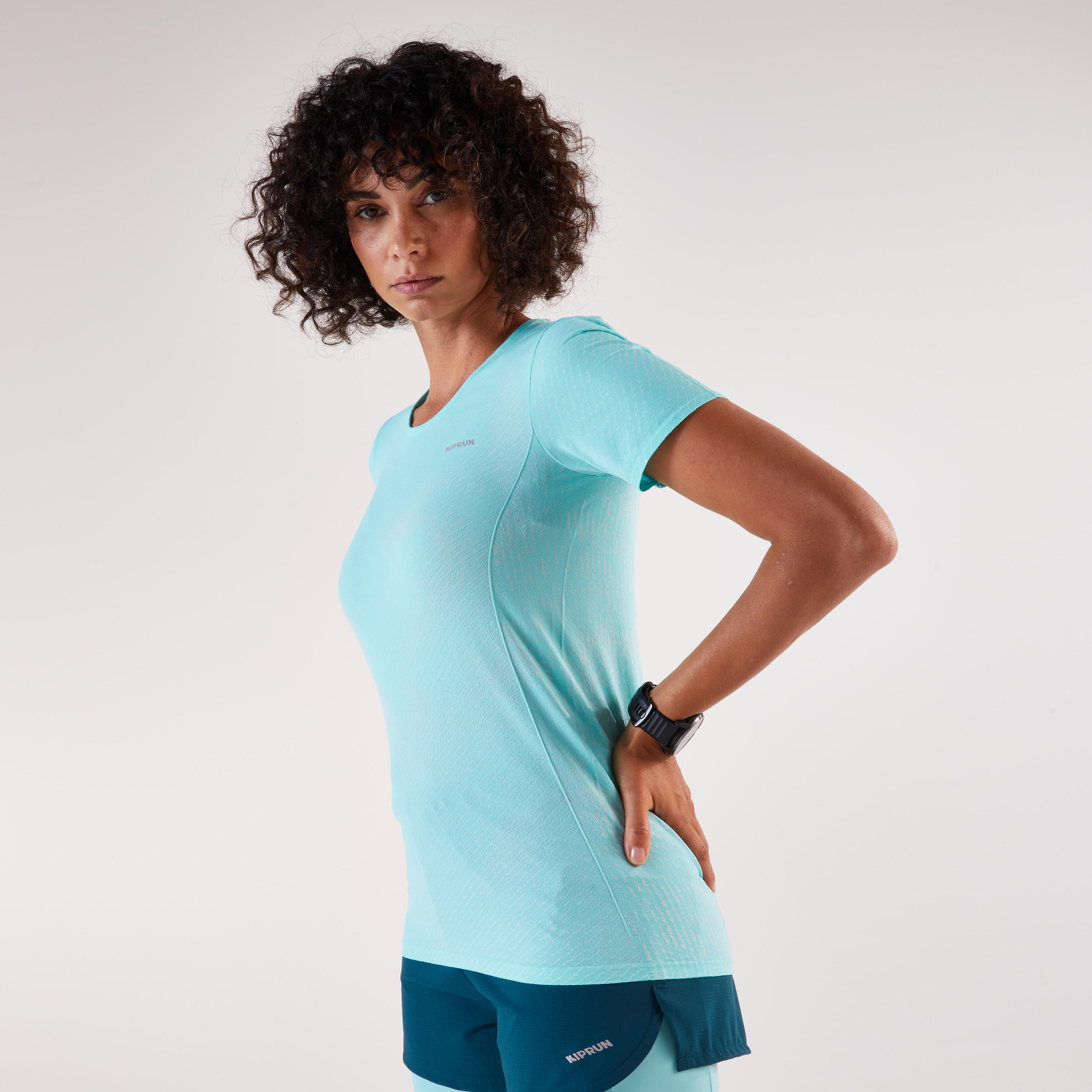 T-shirt de course femme, Run 500 Confort 4/11