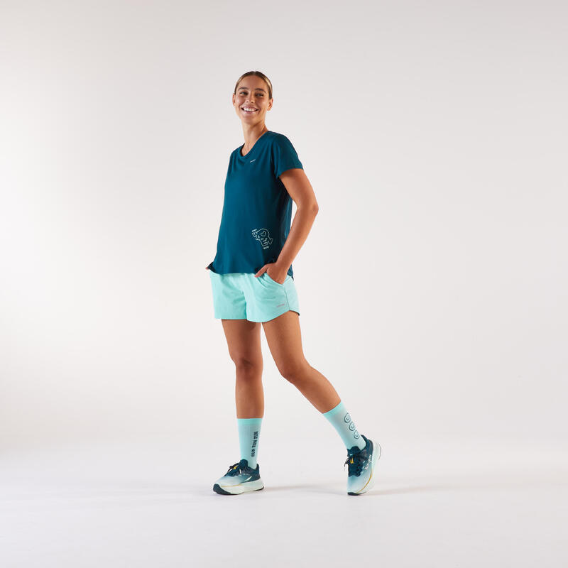 Dámské běžecké tričko Run 500 Dry
