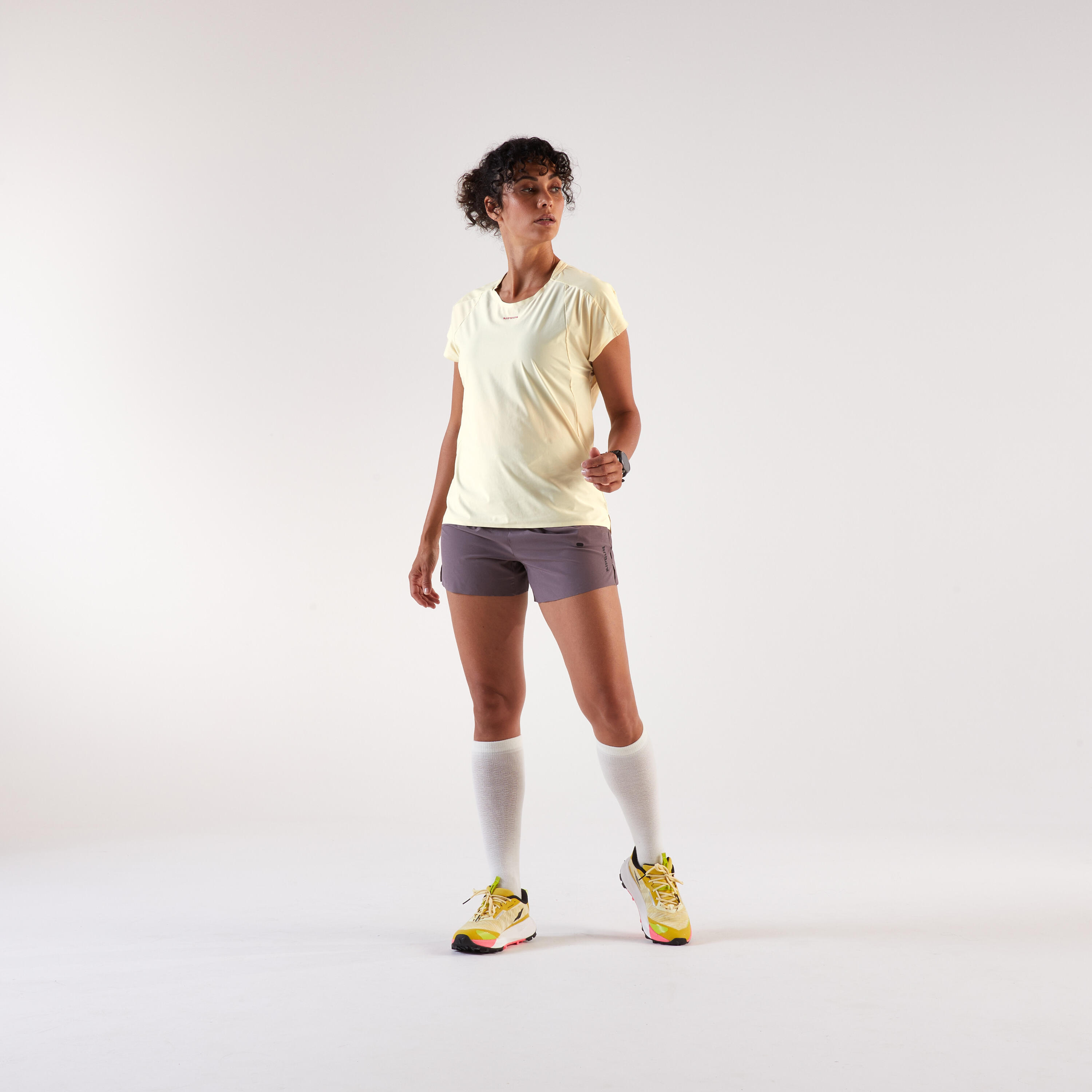 Short running & trail longue distance Femme, Kiprun Run 900 marron 13/17