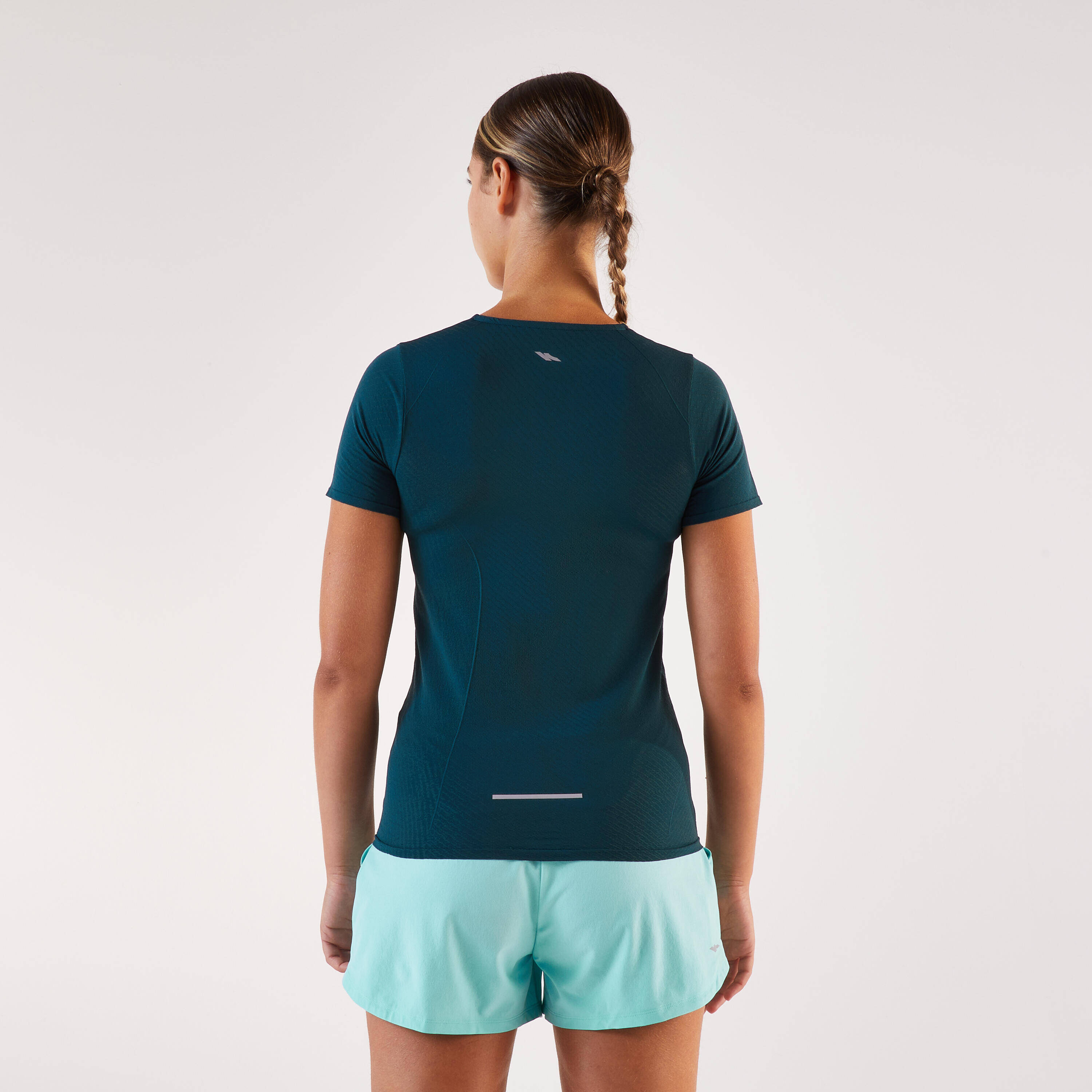 Kiprun Run 500 Dry Women's breathable running T-shirt - Dark purple -  2
