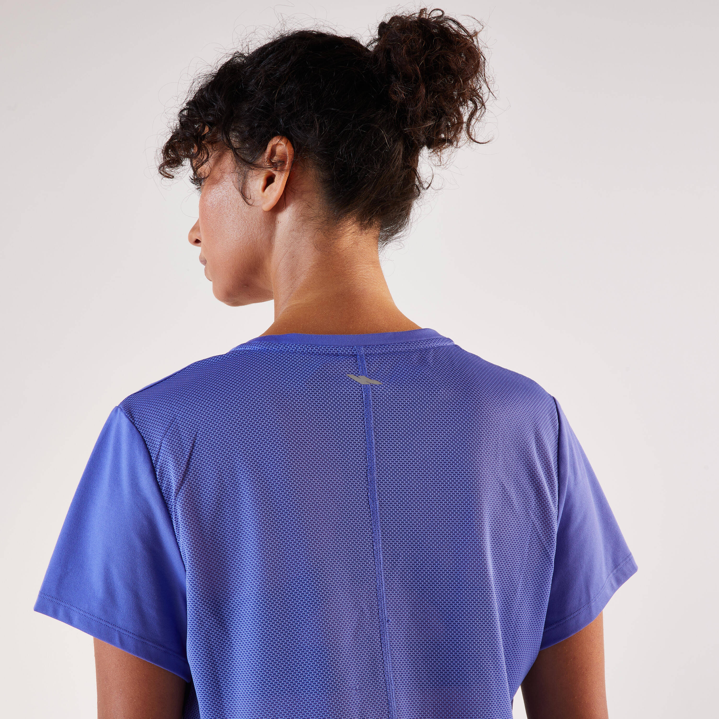 Kiprun Run 500 Dry Women's breathable running T-shirt - Dark purple -  5