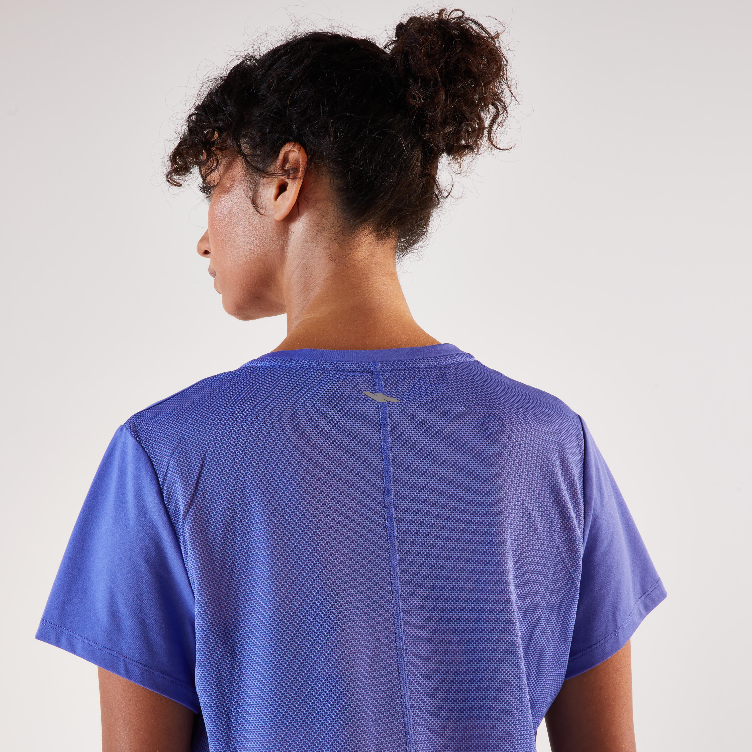 Kiprun Run 500 Dry Women's breathable running T-shirt - Dark purple 4/13