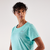 T-shirt running respirant Femme, Kiprun Run 500 Dry bleu turquoise