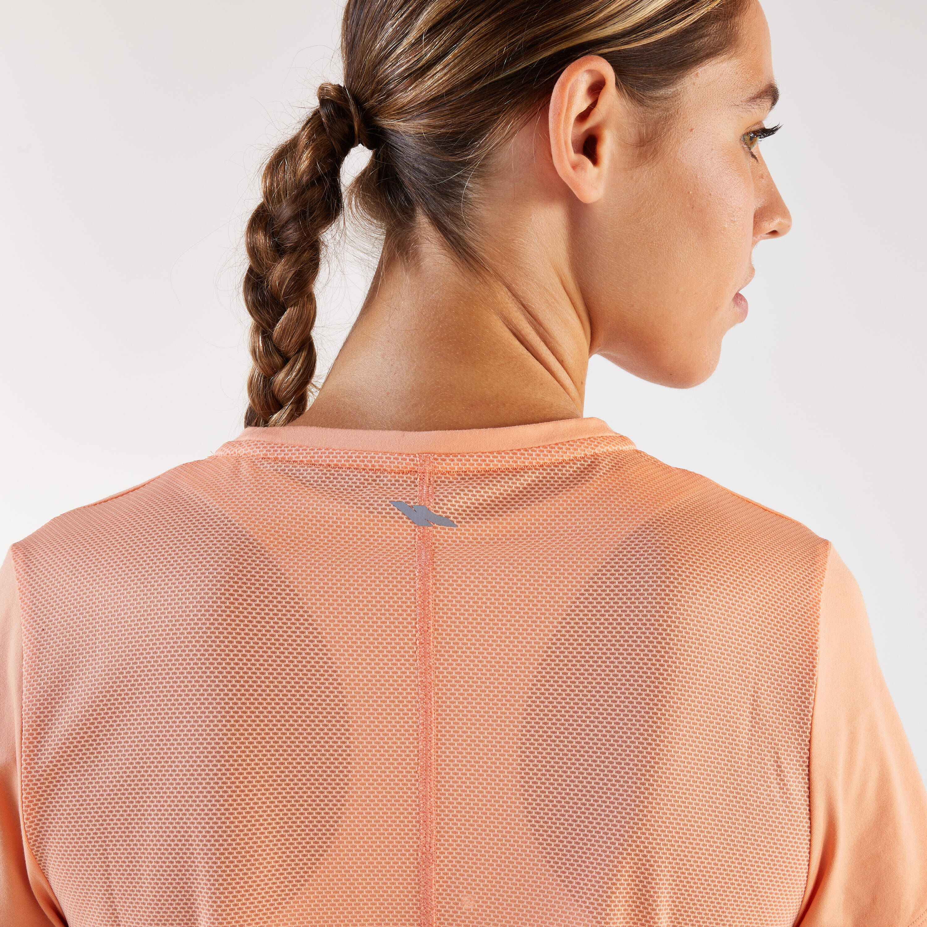 KIPRUN Run 500 Dry Women's Breathable Running T-shirt - Orange -  5
