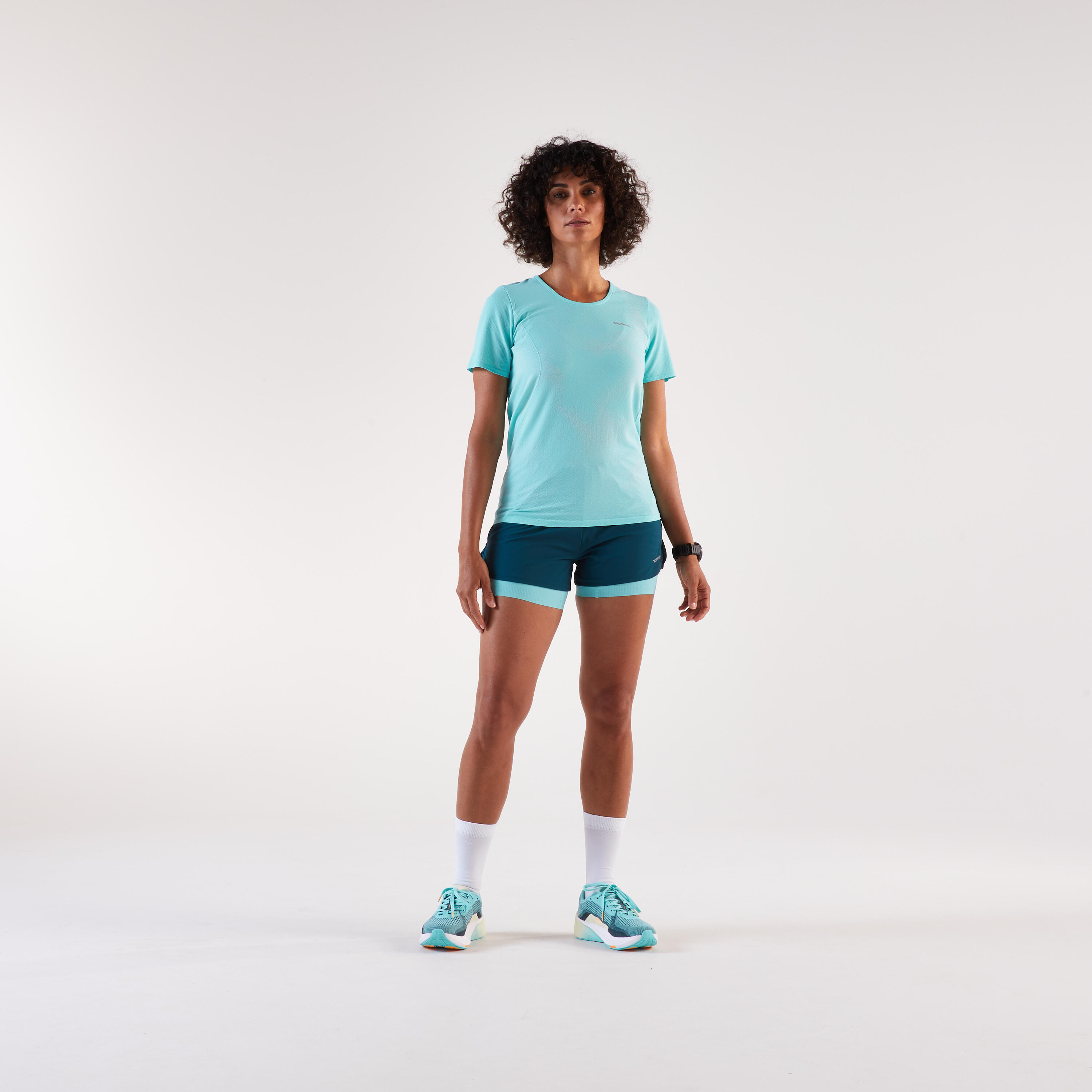 T-shirt de course femme, Run 500 Confort 2/11