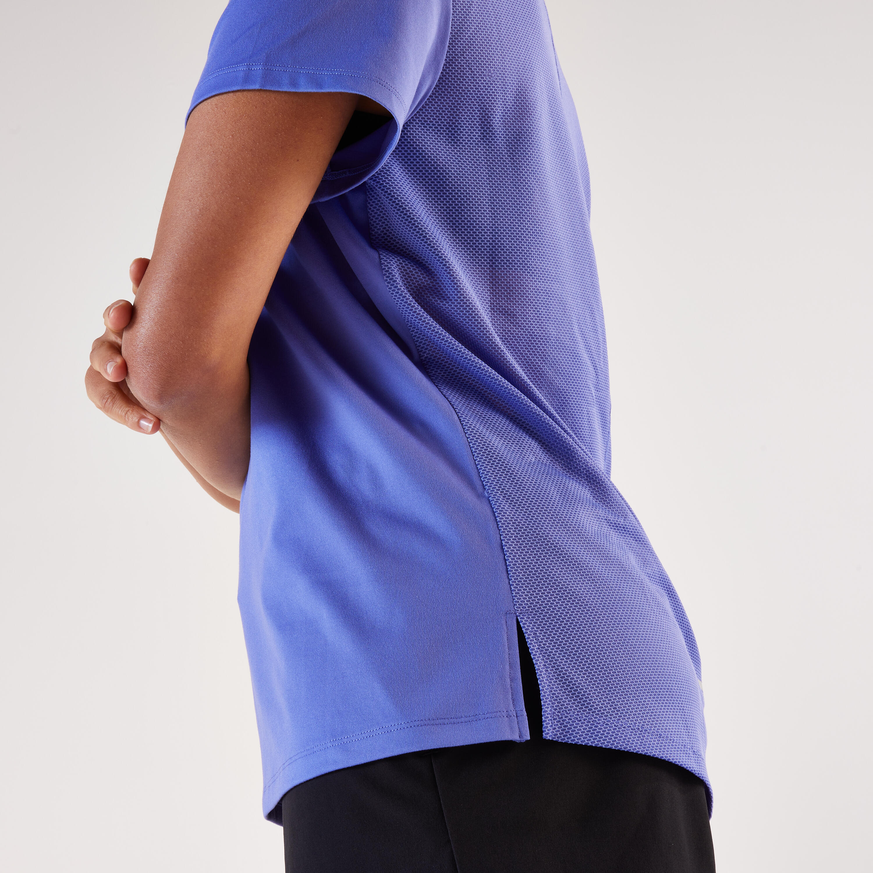 Kiprun Run 500 Dry Women's breathable running T-shirt - Dark purple 2/13