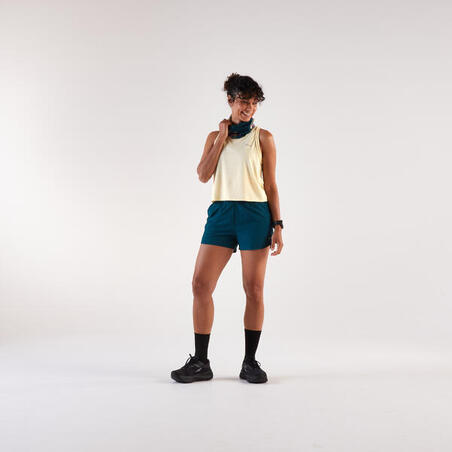 Пов'язка на голову Kiprun X Functions для бігу синя/рожева