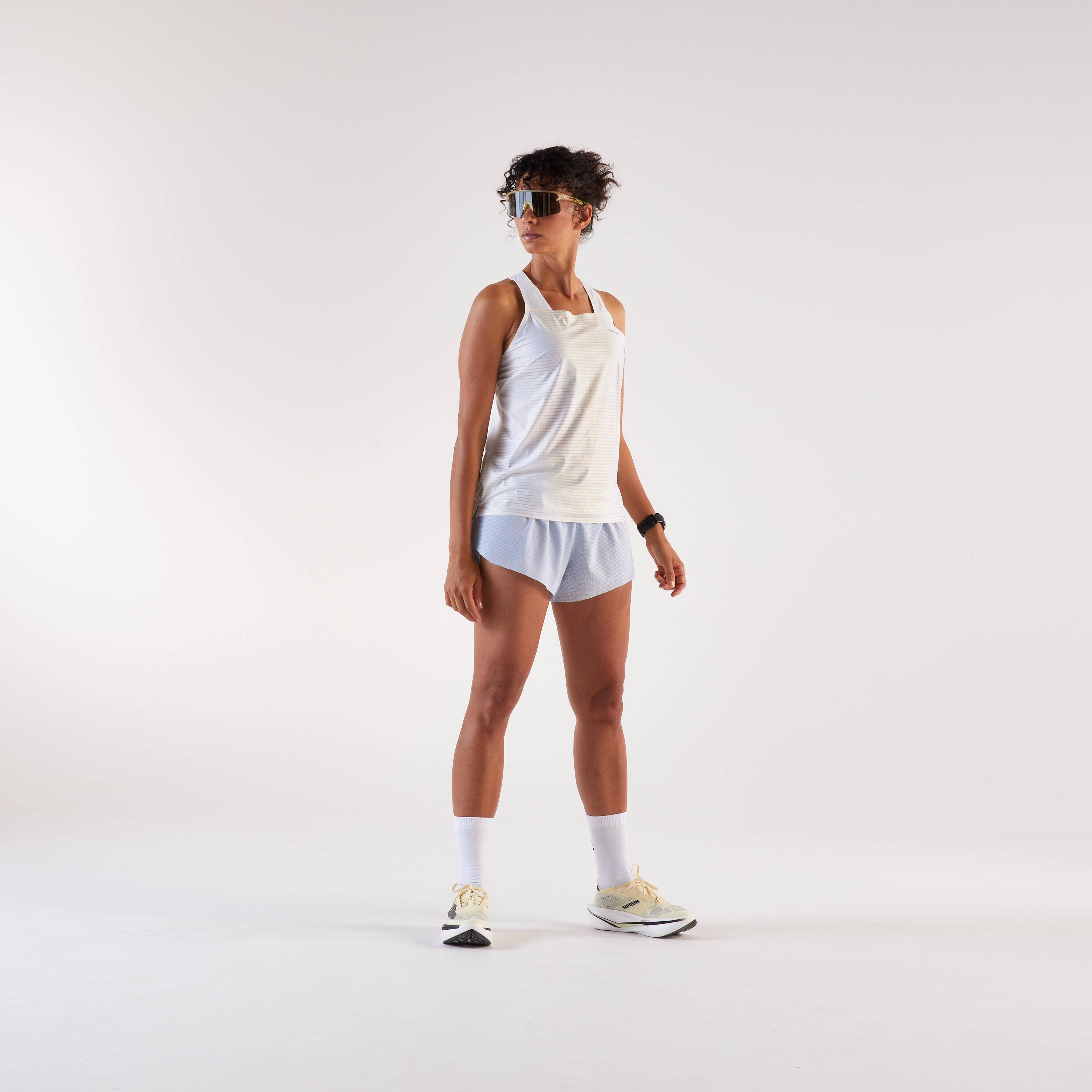 Women's Lightweight Running & Trail Shorts - KIPRUN Run 900 Light - Navy blue -  2