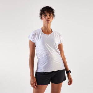 Camiseta Running ligera Mujer - KIPRUN Run 900 Light blanco