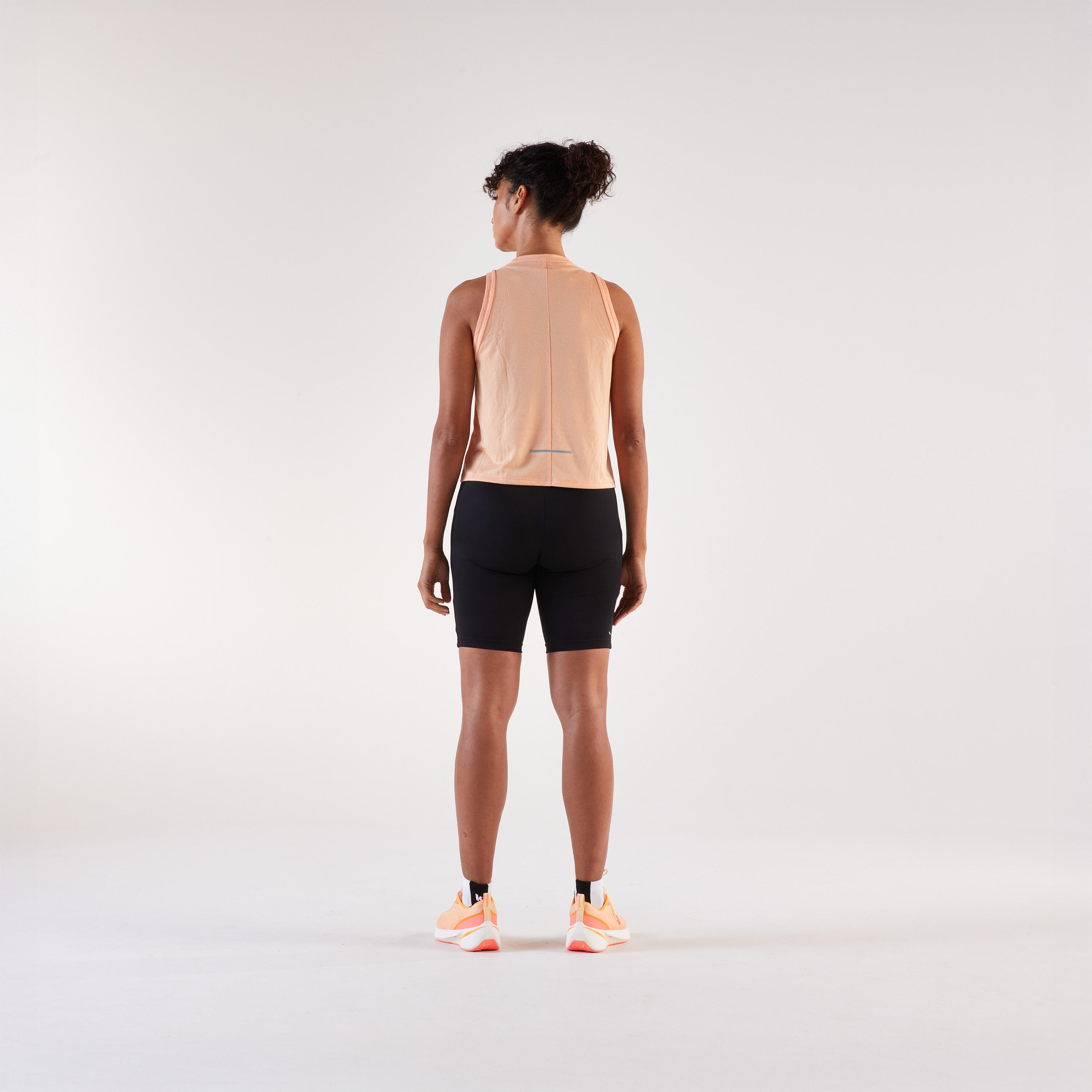 Camisole de course courte et respirante femme, Run 500 7/7