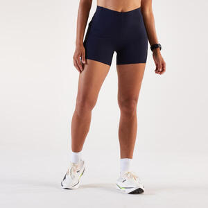 Malla short running Mujer, Kiprun Run 900 azul marino