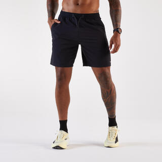 KIPRUN Pantaloncini running uomo DRY+ neri
