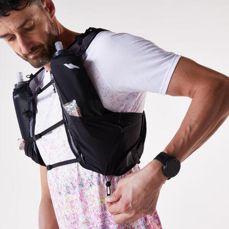 Рюкзак для трейлу Kiprun 900 10 л з питною системою 1 л чорний