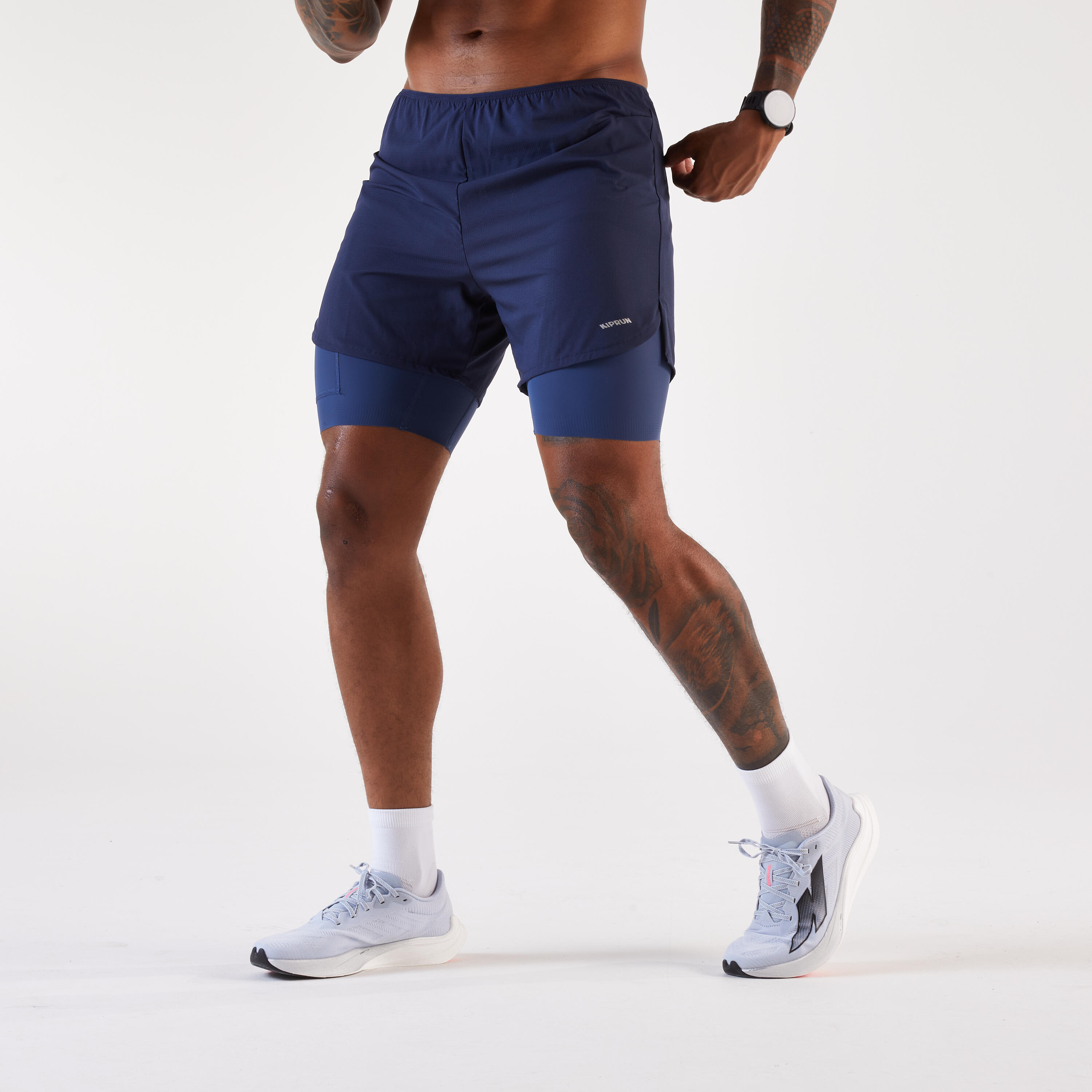 Sapatilhas de Corrida Homem Kiprun Kd900 LIGHT Azul e Preto 9/12