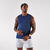 DEBARDEUR DE RUNNING 500 CONFORT SANS COUTURES LATERALES BLEU