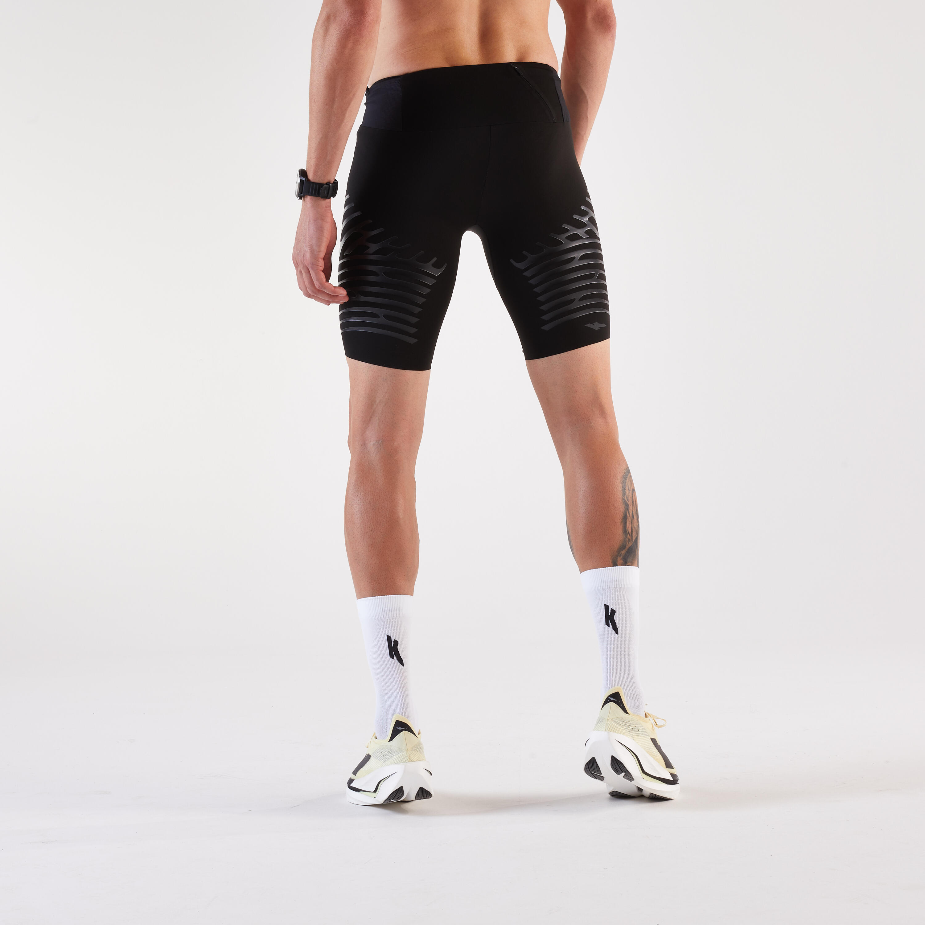 Cuissard de Trail Homme, Kiprun trail run 900 Ultra noir x RHEON 2/16