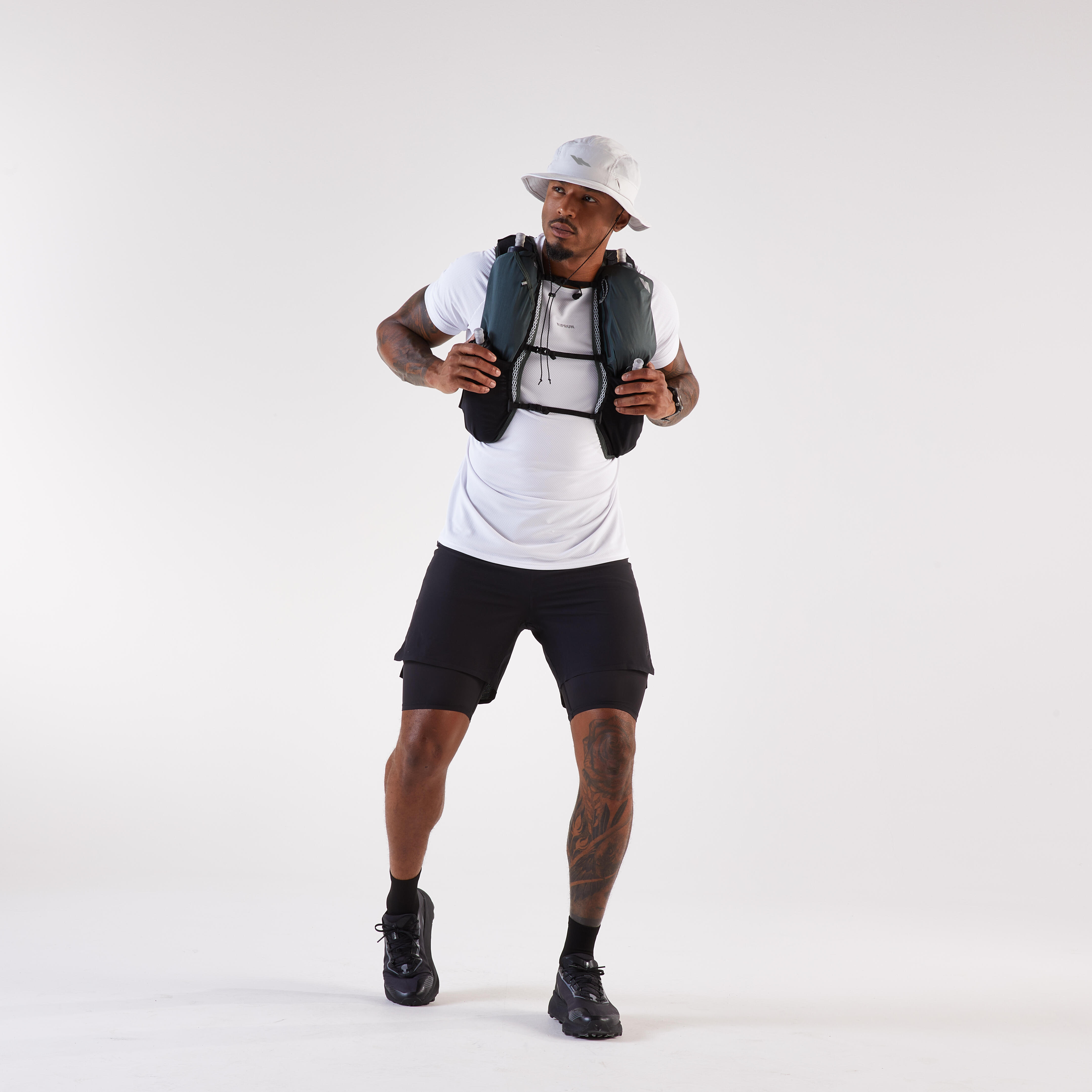 Trail Running Hydration Bag 20 L/25 L + Water Bladder 2 L - KIPRUN