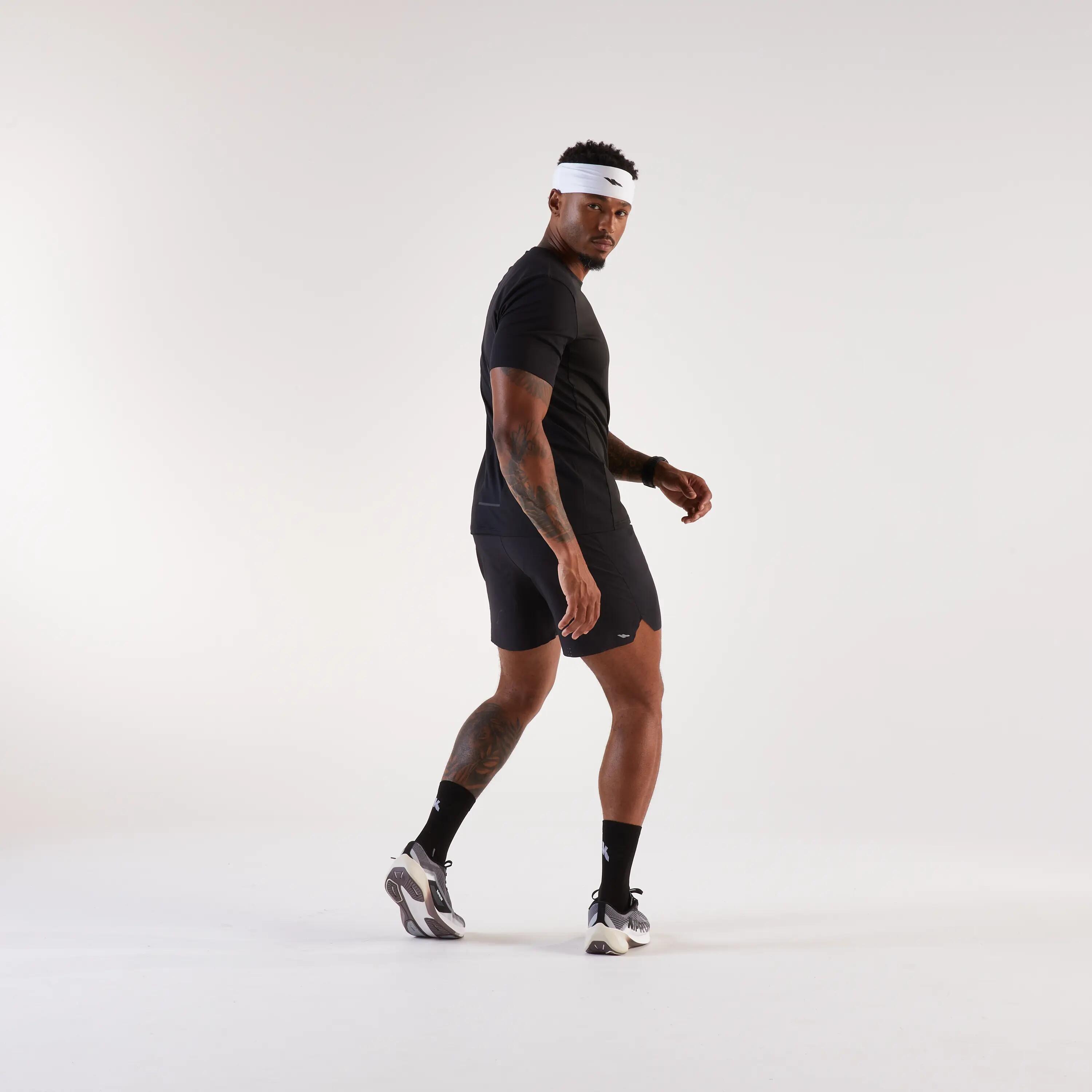 Kiprun Men’s and Women’s Running Headband White  7/8