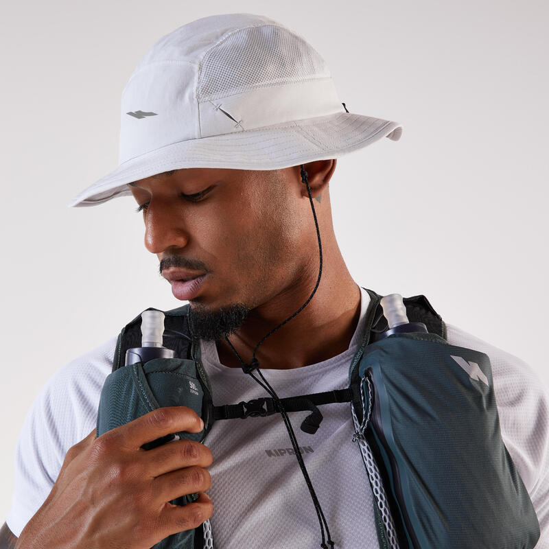 Rucsac de alergare mixt + rezervor de apă 2L inclus - KIPRUN 900 20+5L Kaki