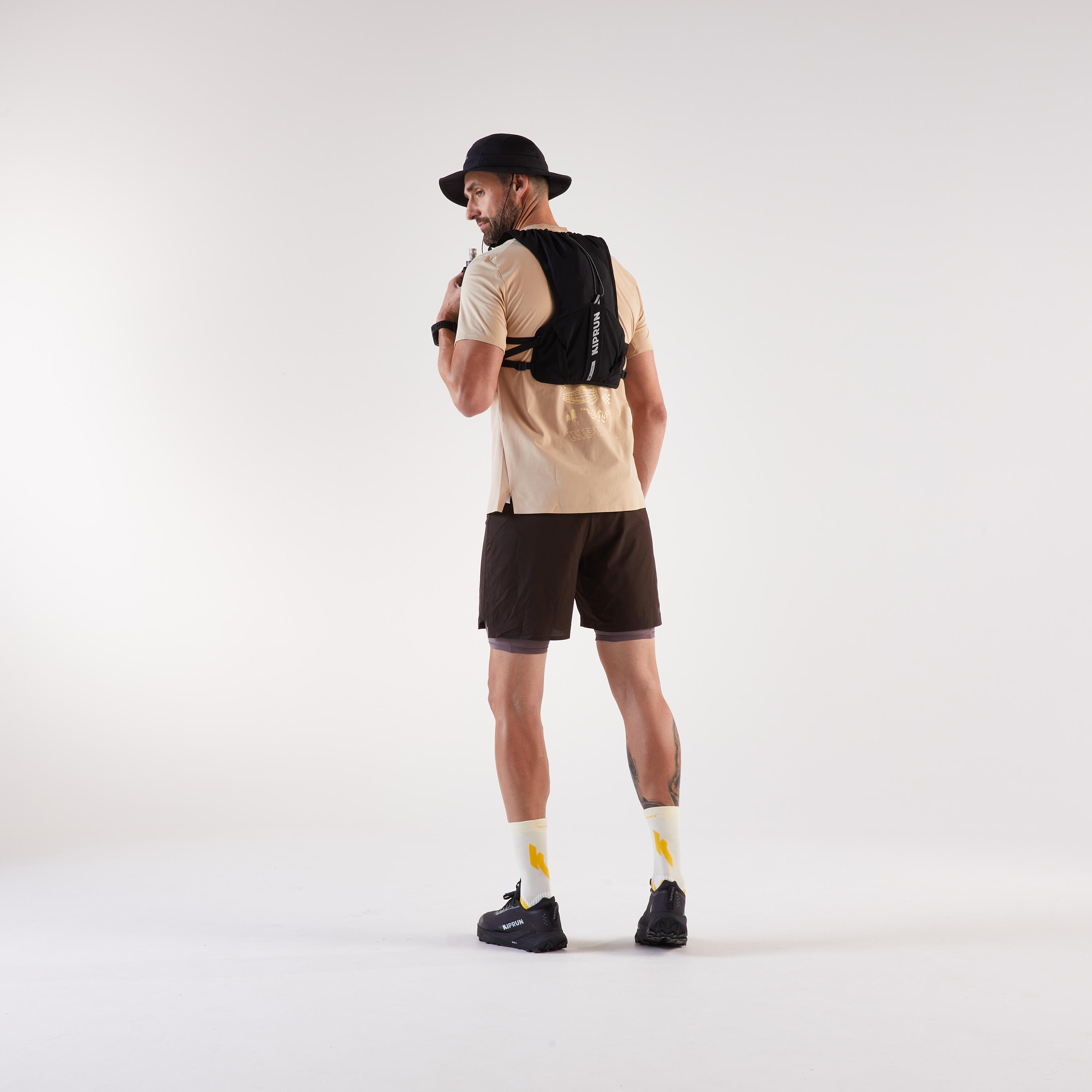 Trail Running Hydration Bag 5 L with Water Bladder 1 L - KIPRUN