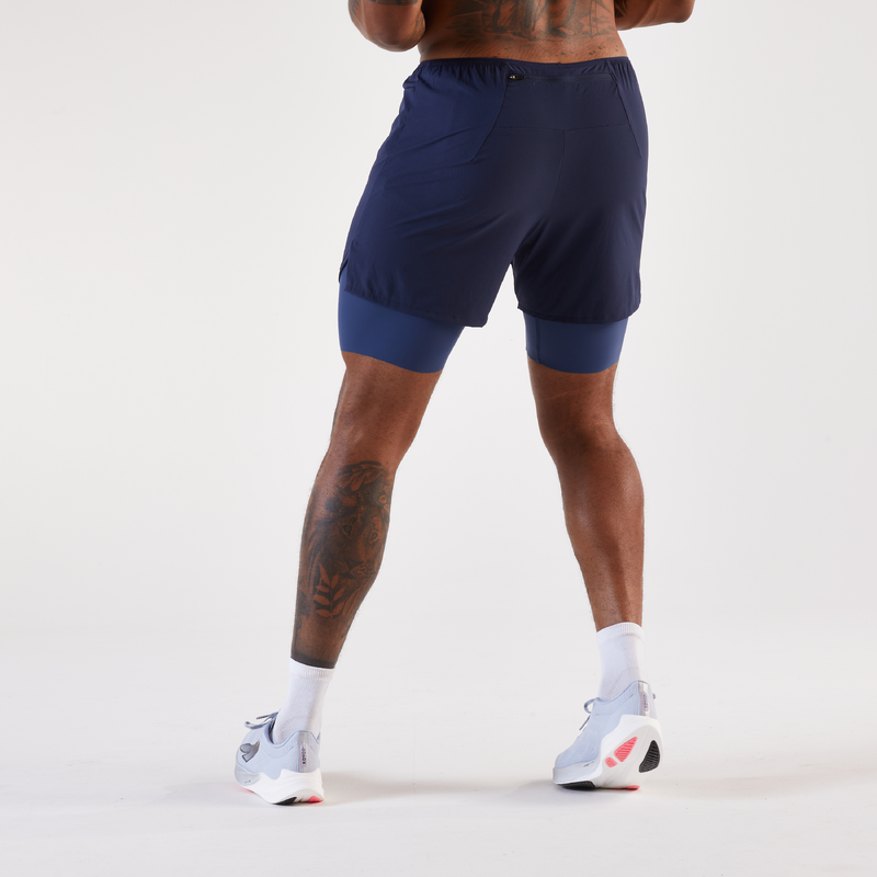 Short De Course On Running - Run On Cloud - Homme - 2XL - Bleu/noir