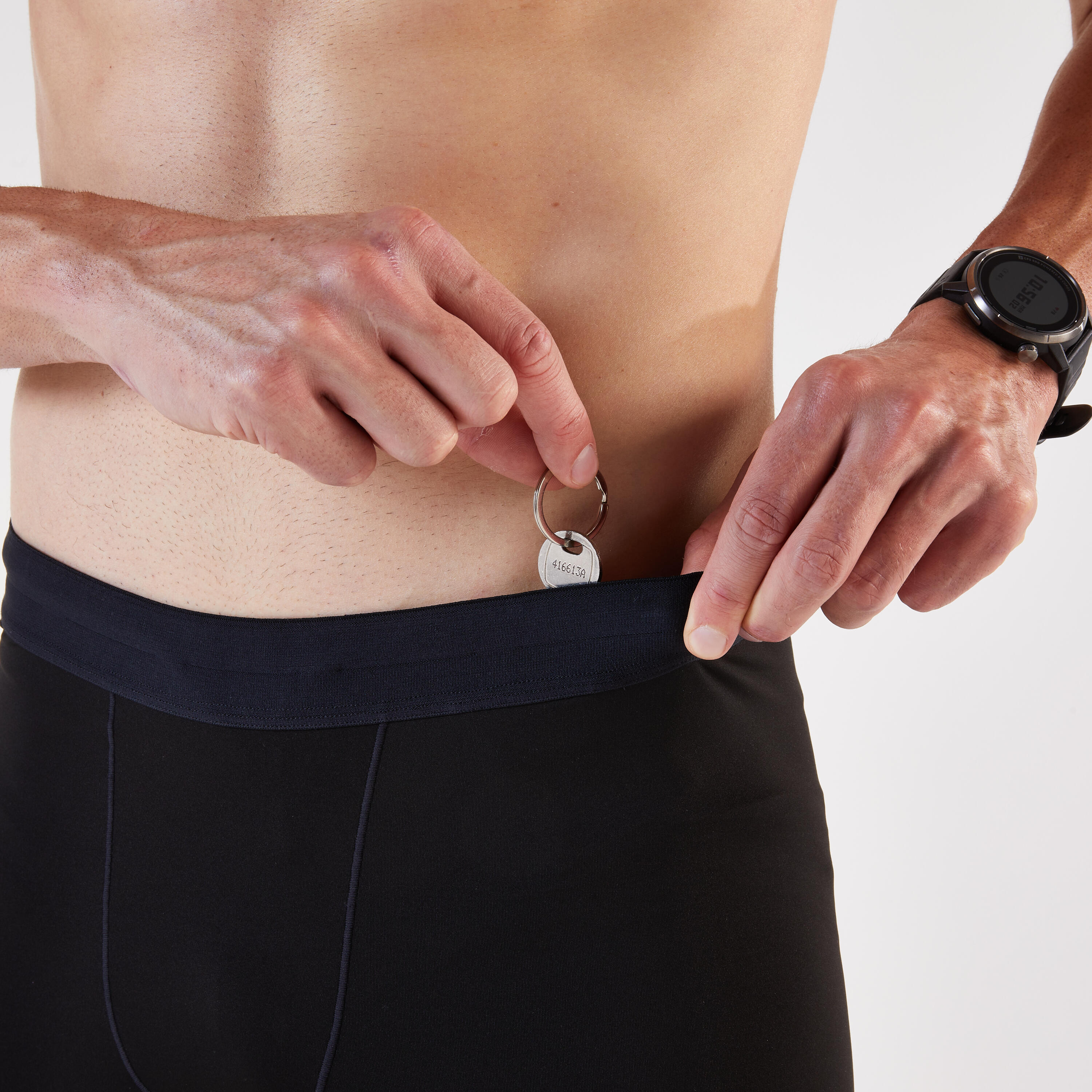 CUISSARD RUNNING HOMME KIPRUN NOIR 4/12