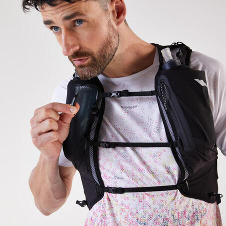 Рюкзак для трейлу Kiprun 900 10 л з питною системою 1 л чорний