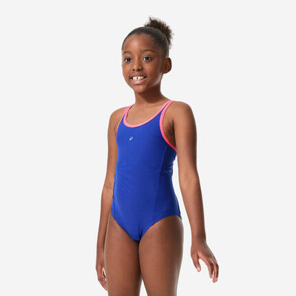 Maillot de bain 1 pièce natation Fille - 500 Olga rose
