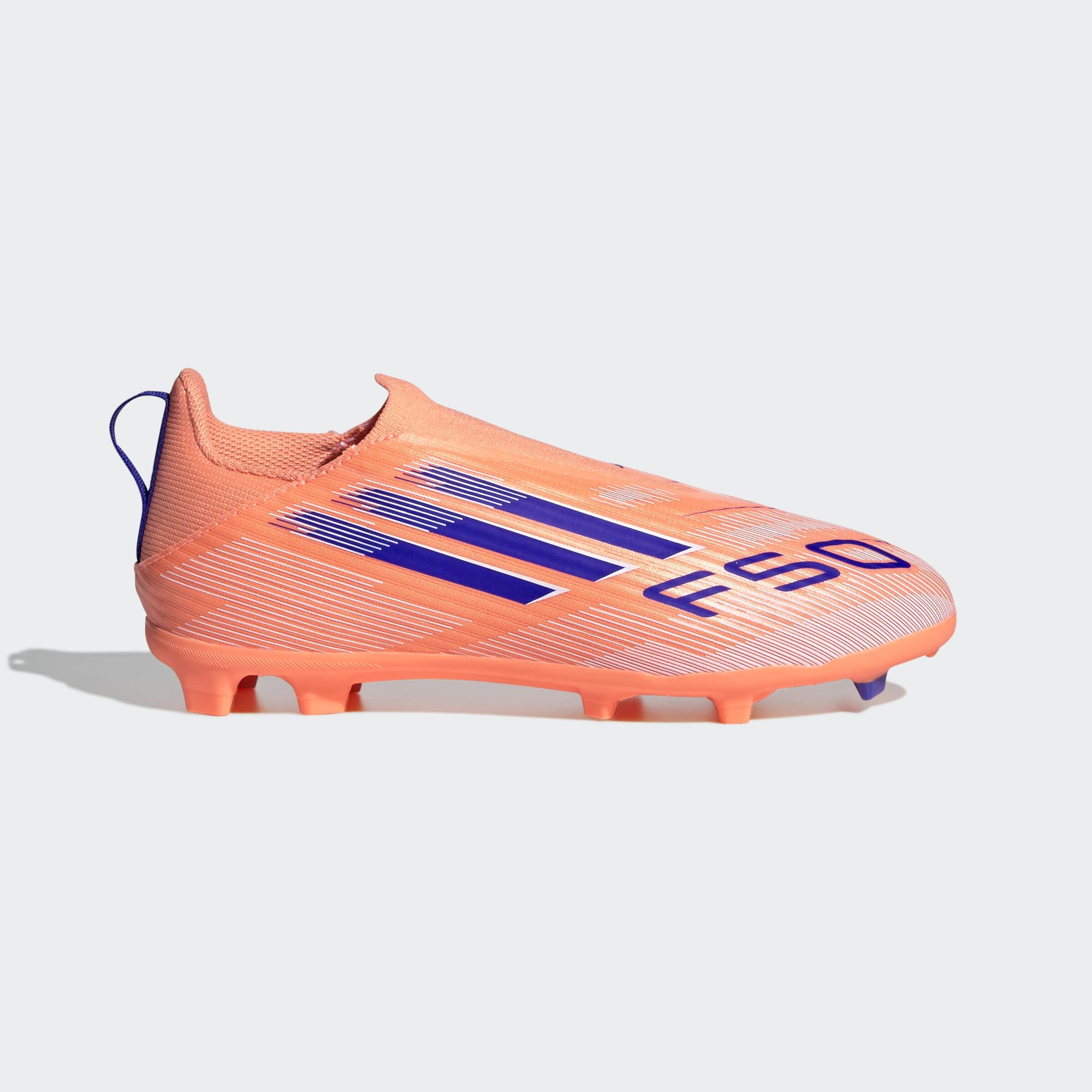 ADIDAS F50 League LL FG/MG detské kopačky oranžové 38