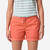 Short de voile côtière femme Sailing 100 rouge brique clair
