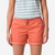 Short de voile côtière femme Sailing 100 rouge brique clair