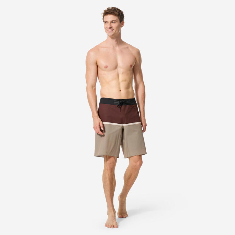 Erkek Uzun 20" Deniz Şortu/Boardshort - Çift Renk - SUPER DUDE 900
