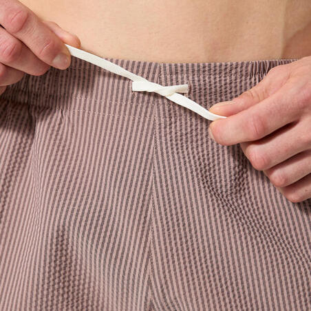 Шорти чоловічі 100 для серфінгу 15” коричневі