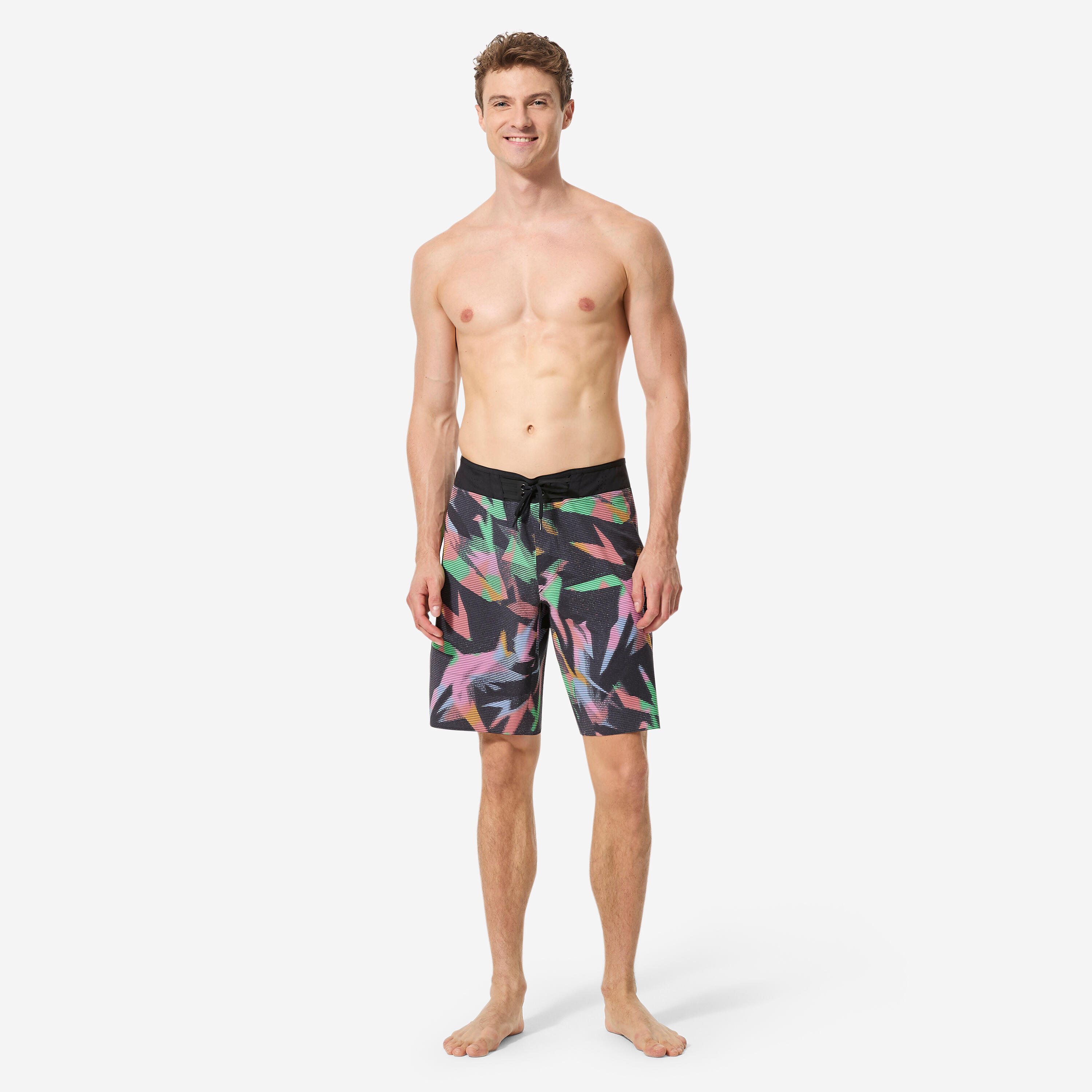 Bañador Hombre Largo Surf 900 Revo Multicolor 20" 2/7