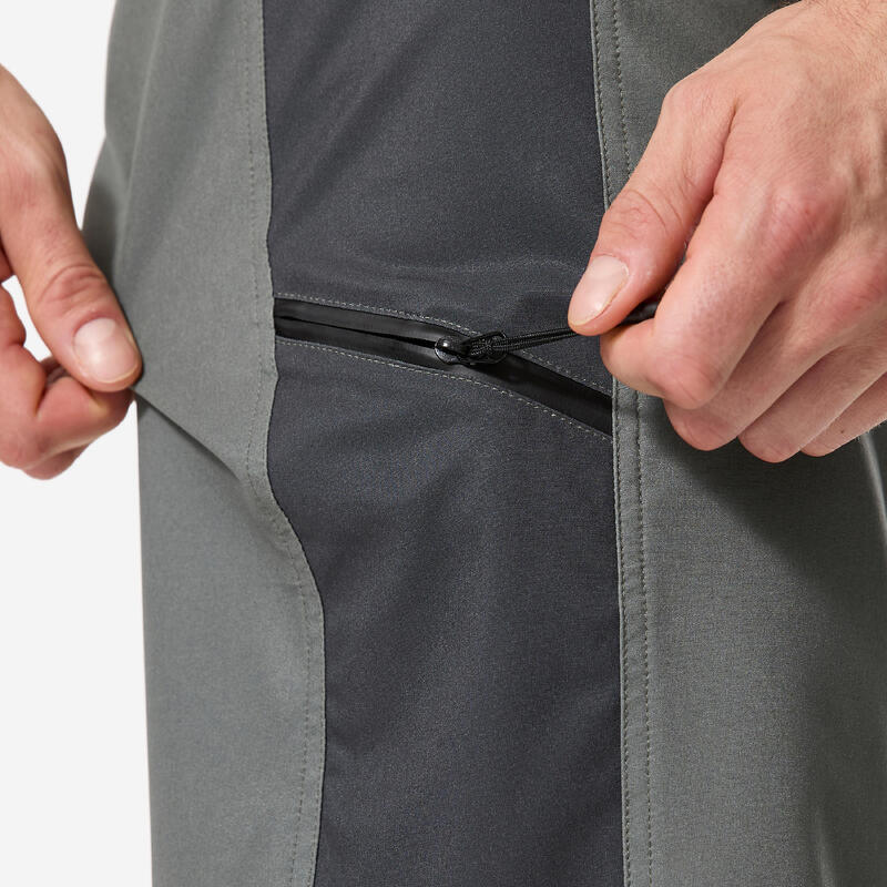 Erkek Uzun 19" Deniz Şortu/Boardshort - Haki - 500 ARCH