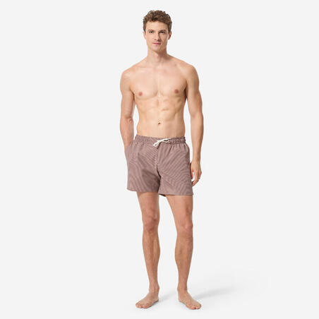 Шорти чоловічі 100 для серфінгу 15” коричневі